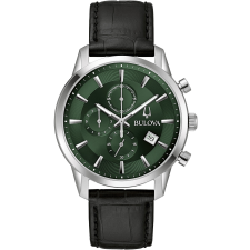 Bulova 96B413 Sutton Chronograph Mens Watch 41mm 3ATM, karóra