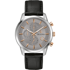 Bulova 98B409 Sutton Chronograph Mens Watch 41mm 3ATM karóra