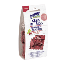 Bunny Nature Crunchy Cracker céklás 50 gr rágcsáló eledel