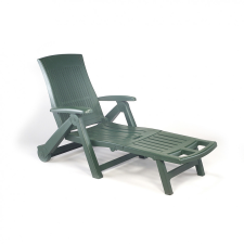  Bup. Tirana Napozóágy Zöld X kerti bútor