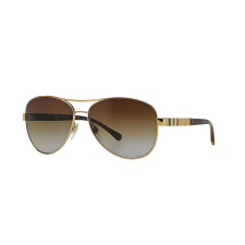 Burberry BE3080 1145T5 Light Gold Polar Brown Gradient napszemüveg napszemüveg