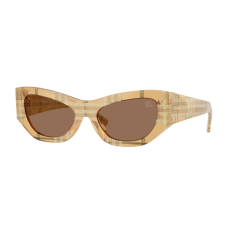 Burberry BE4450U 415773 Check Beige Dark Brown napszemüveg