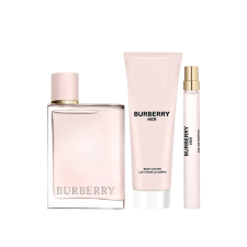 Burberry Her, SET: edp 100ml + edp 10ml + Testápoló 75ml kozmetikai ajándékcsomag
