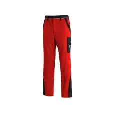  BURGIA IMAGE derekas munkanadrág 245g/m2 piros-fekete -60 munkaruha