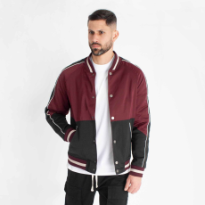  Burgundy Bomber Jacket