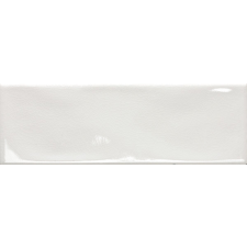 Burkolat Tonalite Kraklé bianco 10x30 cm fényes KRA4600 csempe