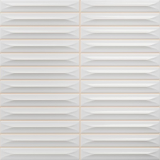 Burkolat Vilar Albaro Arrow white 20x20 cm dombor ARROW151WH csempe