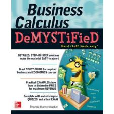  Business Calculus Demystified – Rhonda Huettenmueller idegen nyelvű könyv