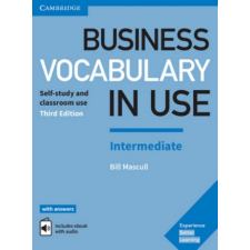  Business Vocabulary in Use: Intermediate Third Edition - Wortschatzbuch + Lösungen + eBook idegen nyelvű könyv