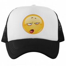 Buta Emoji - Trucker Hálós Baseball Sapka