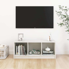 Bútor Market Fehér tömör fenyőfa tv-szekrény 104 x 33 x 41 cm bútor
