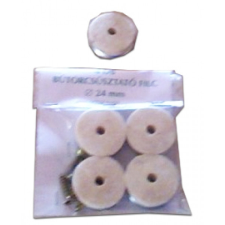  BÚTORCSÚSZTATÓ FILC ¤ 24 MM/4 DB + CSAVAR bútor