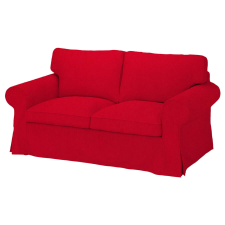 Bútorhuzatok.hu Ektorp kanapéhuzat 2 személyes kinyitható (új modell)  - MV piros lakástextília