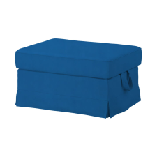 Bútorhuzatok.hu Ektorp lábtartó huzat  - MV tengerkék lakástextília