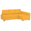 Bútorhuzatok.hu Friheten kanapé huzat - jobb oldali - Hanna sárga