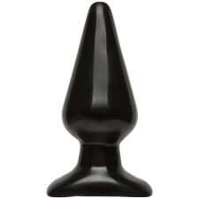  Butt Plug Smooth 12 x 6 cm fekete anál