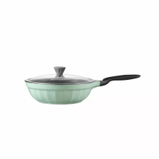 Buydeem CP102 Öntött alumínium tapadásmentes serpenyő Cozy Greenish edény