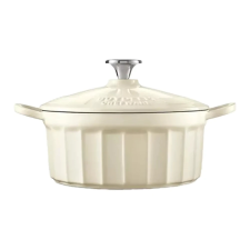 Buydeem CP521-AW Holland Sütő zománcozott öntöttvas Fehér edény