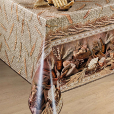  Búza mintás viaszosvászon impregnált Asztalterítő party kellék