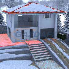 BVF SX 28W/m kültéri fűtőkábel - 890W (31,9 m) (SX0890) építőanyag