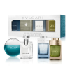 Bvlgari Mini SET: Aqva Pour Homme EDT 5ml + Pour Homme EDT 5ml + Man Glacial Essence EDP 5ml + Man Wood Essence EDP 5ml