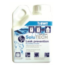 BWT SoluTech Leak Prevention, szivárgás gátló adalék zárt fűtési rendszerekhez, szivárgásgátló motorolaj adalék