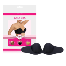 Bye Bra Gala D - rejtett Push-up melltartó (fekete) fehérnemű szett