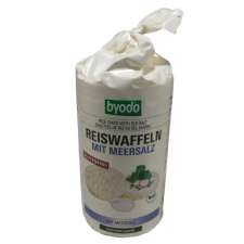 Byodo bio gluténmentes rizsszelet tengeri sóval 100 g pékárú