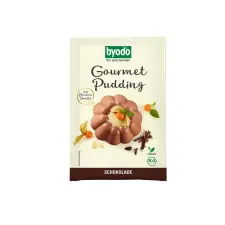 Byodo Csokoládés pudingpor - bio - 46g alapvető élelmiszer
