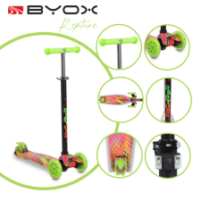 Byox Byox Rapture 3 kerekű roller - Zöld roller
