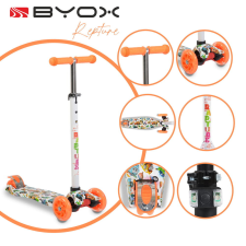 Byox Rapture roller elöl dupla kerekes narancs roller