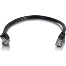 C2G 83405 hálózati kábel Fekete 0,5 M Cat6 U/UTP (UTP) (83405) kábel és adapter