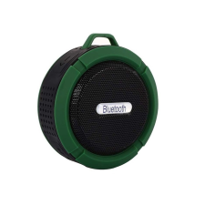  C6 vízálló Bluetooth hangszóró - zöld hordozható hangszóró