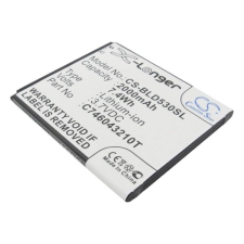 C706045200T Akkumulátor 2000 mAh mobiltelefon akkumulátor