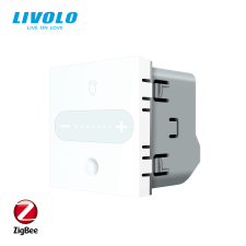  C706ADZW LIVOLO ZigBee 106 alternatív adaptív dimmer-fényerőszabályzó, fehér okos kiegészítő