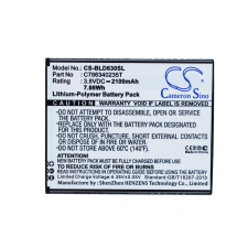 C905703210P Akkumulátor 2100mAh mobiltelefon akkumulátor