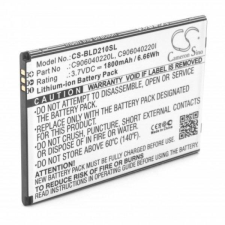 C906040220I Telefon akkumulátor 1800 mAh mobiltelefon akkumulátor