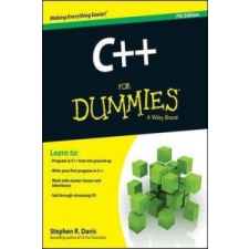 C++ For Dummies – Stephen R. Davis idegen nyelvű könyv