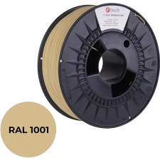 C-Tech PREMIUM LINE PLA 3D nyomtatószál, bézs RAL1001 nyomtató kellék