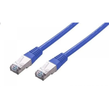 C-Tech UTP CAT5E Összekötő Kék 1m CB-PP5F-1B kábel és adapter