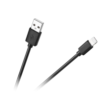 Cabletech KPO3946 USB kábel iPhone/iPad-hez, lightning kábel, fekete, 1m tablet kellék