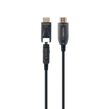Cablexpert CCBP-HDMID-AOC-30M HDMI 2.0 - HDMI Aktív optikai kábel 30m - Fekete kábel és adapter