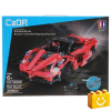 CaDA C51009W - Red Storm piros sportkocsi - 100% technic-kompatibilis építőjáték