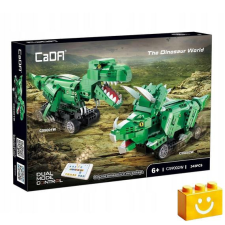  CaDA C59002W - Dinoszaurusz világ - Távirányítós Triceratopsz - 100% technic-kompatibilis építőjáték barkácsolás, építés