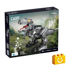  CaDA C59006W - Távirányítós Sétáló T-Rex - 100% technic-kompatibilis építőjáték barkácsolás, építés