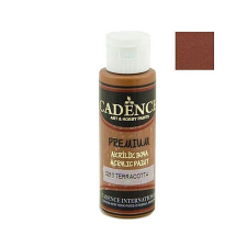 Cadence Premium akril festék, 70 ml, terrakotta dekorációs kellék