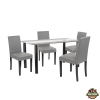  Cadiz 4+1 étkező garnitúra fekete-szürke
