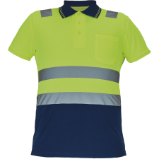  CADIZ HV galléros póló sárga/navy XS láthatósági ruházat