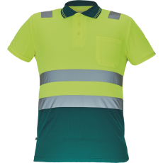  CADIZ HV galléros póló sárga/zöld 5XL