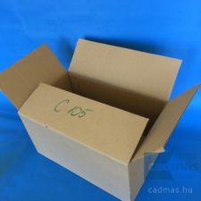 Cadmas Kft. Kartondoboz C105 394(h)x250(sz)x210(m) mm 22B TF (papírdoboz) postázás